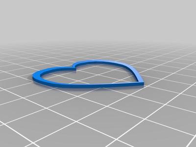 Heart shaped fish feeding ring
