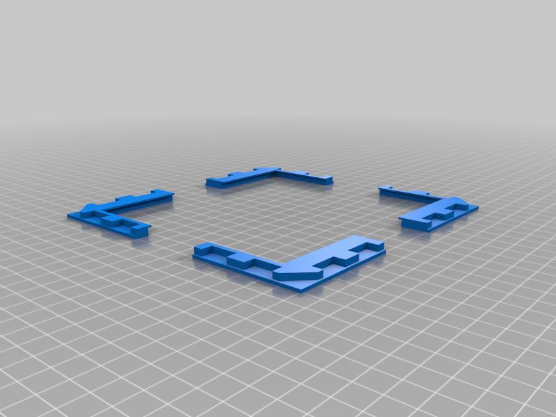 Glass Bed Frame Vyper To Ender 3 Plate REV.2