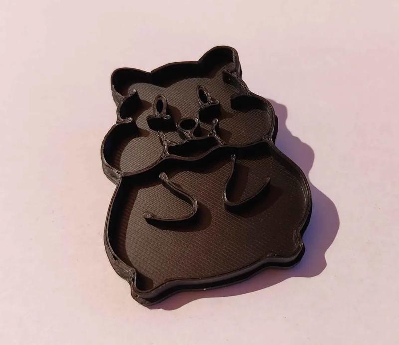 Hamster cookie cutter   