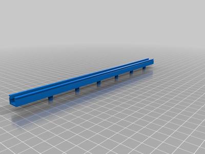 Led strip support for Anycubic Kobra (Soporte de rita led para anycubic kobra)