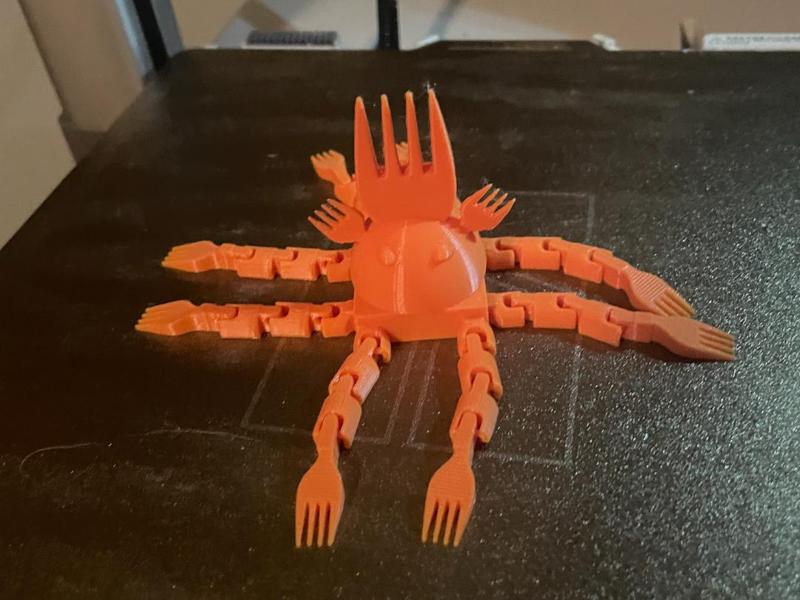 Forktopus (fork octopus)