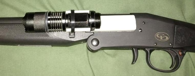 Shotgun Flashlight Mount