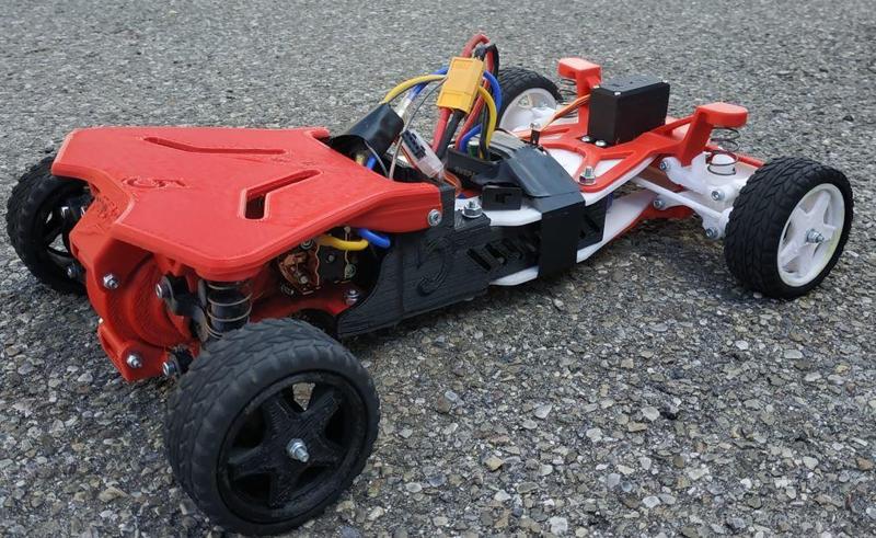 PARMATRED PT5B - 3D Printed RC Car