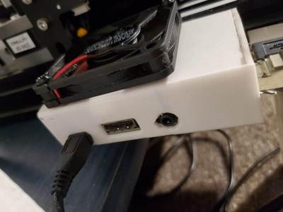 Ender 3 Raspberry Pi 1b+/2/3 mount 60mm FAN