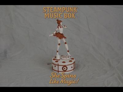 Steampunk Ballerina Music Box