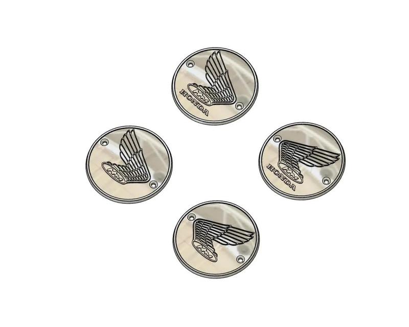 '60s Honda Motorcycle Tank Badges   