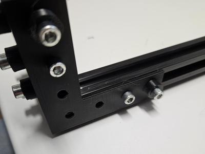Extrusion 20x20 Corner Bracket (external)