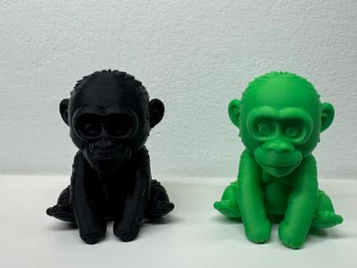 Baby Gorilla – Adorable Printable Figure