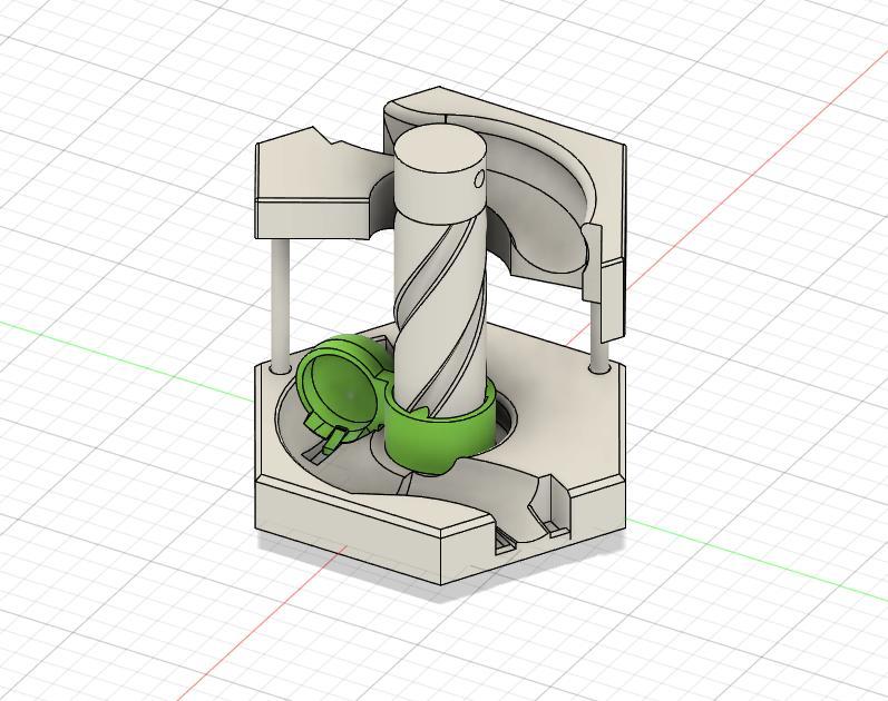 Horizontal Cascade Gravitrax compatible