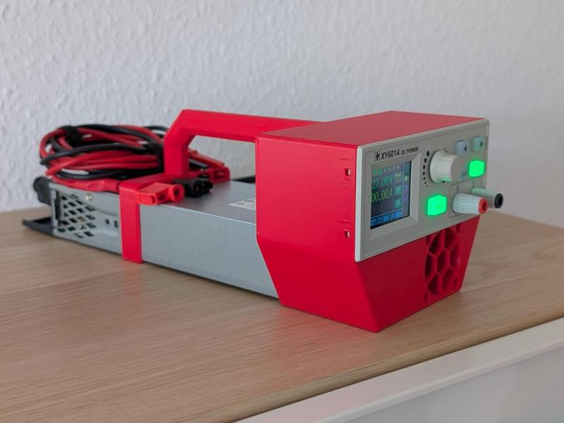 XY6014 Bench Power Supply with Cisco Catalyst PSU