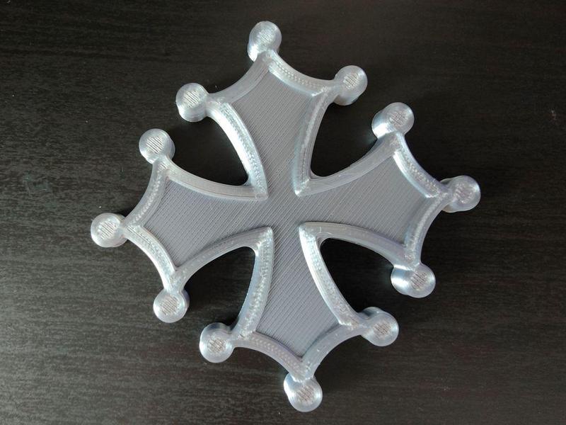 Occitan Cross Topper / Croix Occitane