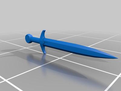 Miniature Human Swords