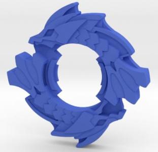 BEYBLADE POSEIDON | COMPLETE | PLASTIC GEN SERIES