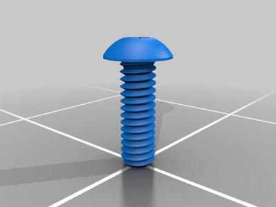 Stainless Steel Button Head Hex Drive Screw