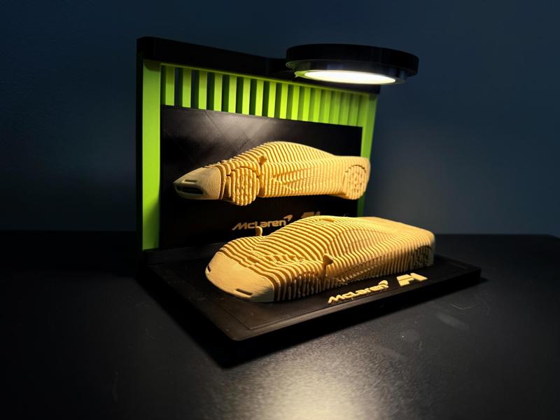 McLaren F1 - Layered Car model! 