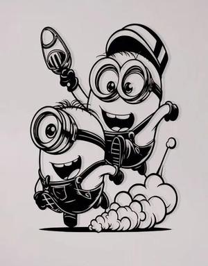 Minion Wall Decor   