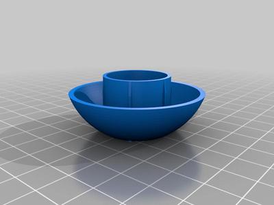 Trampoline pole top cap