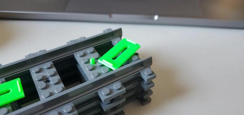 Lego Track Holder Pin and Clip Holder   
