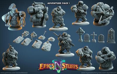 Epics 'N' Stuffs Adventure Pack 01 - pre-supported