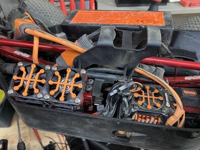 Arrma Talion EXB doublefan adapter
