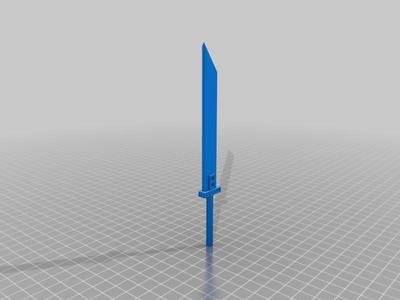 5mm buster sword (fits studio series transformers)