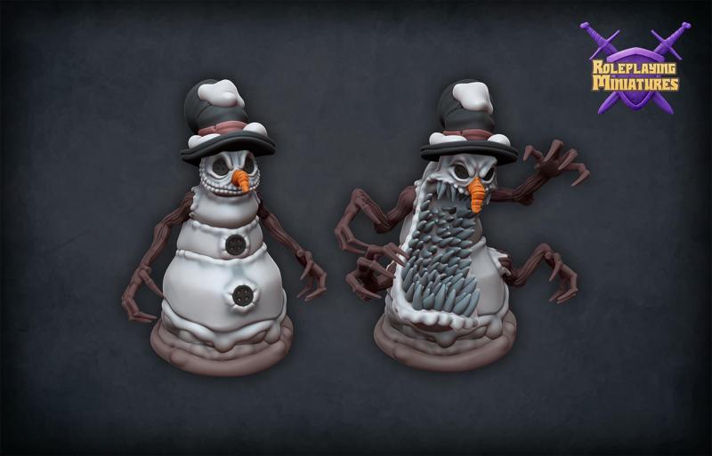 Possessed snowman