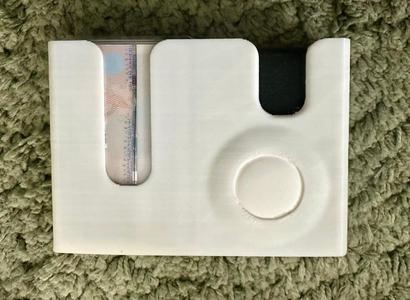 Family Passport Case/Holder with ID slot and AirTag 