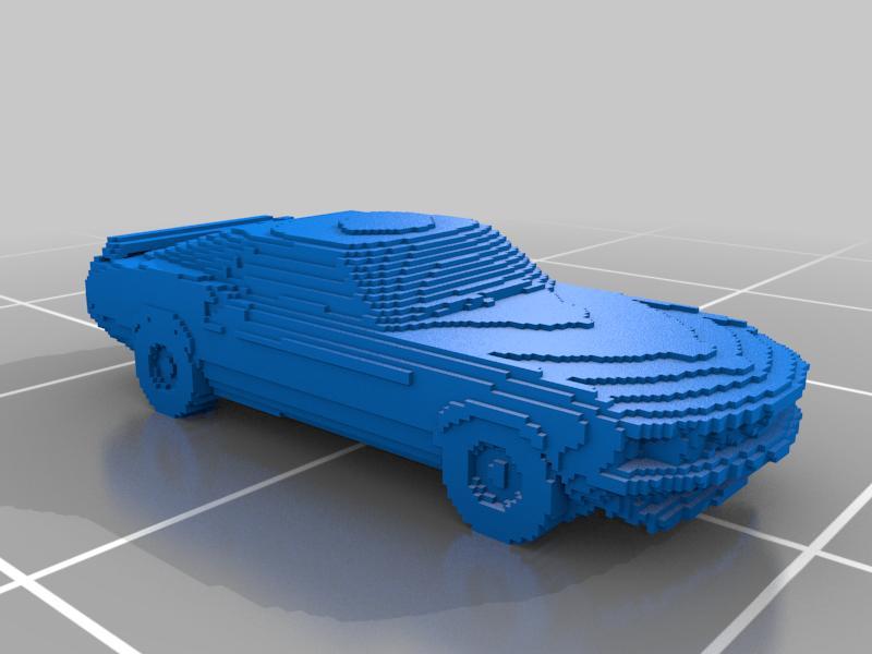 (3D Slash) 1969_mustang