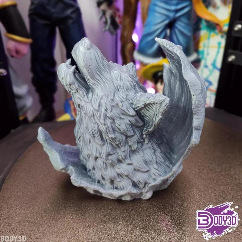 Howling Wolf - Rock & Wood   