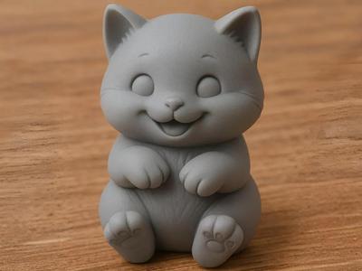 Little gray cat