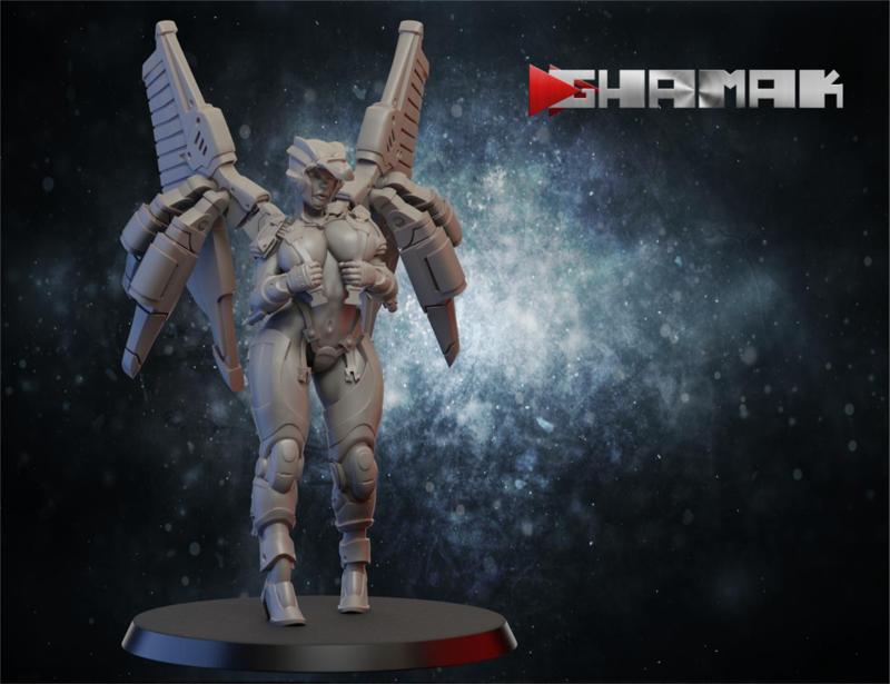 Valkyrie Pinup support ready