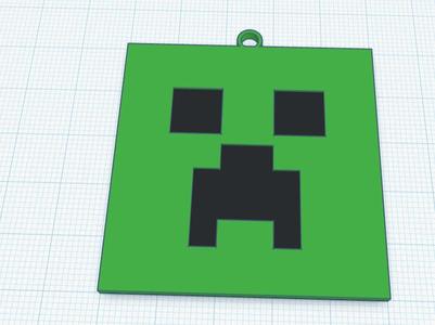 creeper keychain