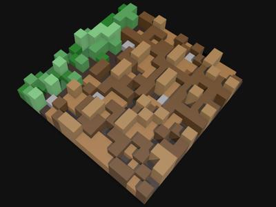 minecraft grass block sound dampener 
