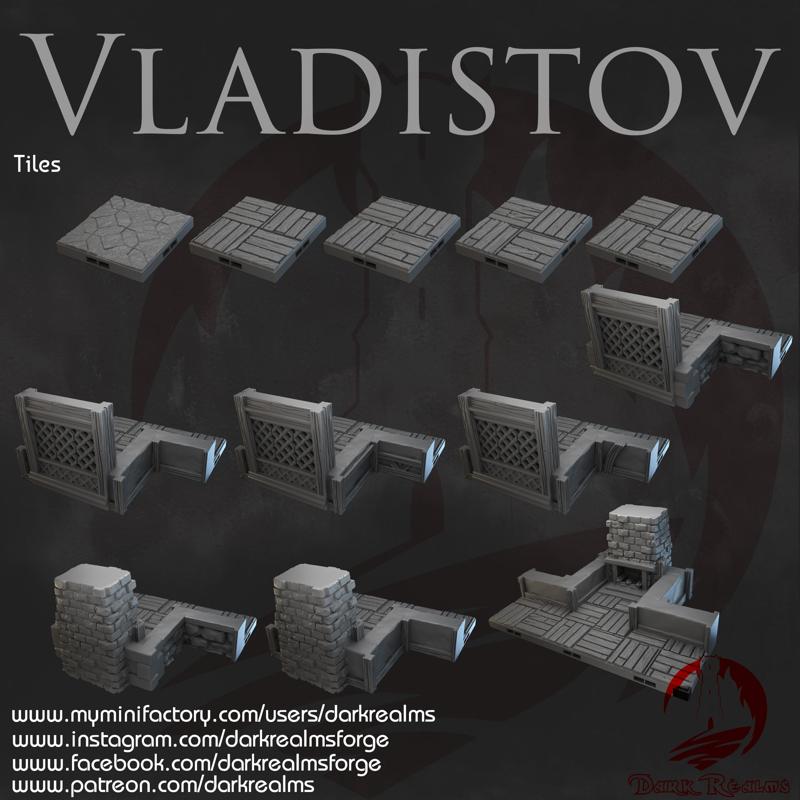 Dark Realms - Vladistov - Dungeon Tiles
