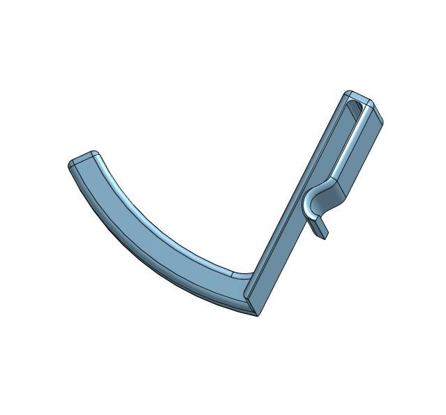 Hooks - for metal shelf
