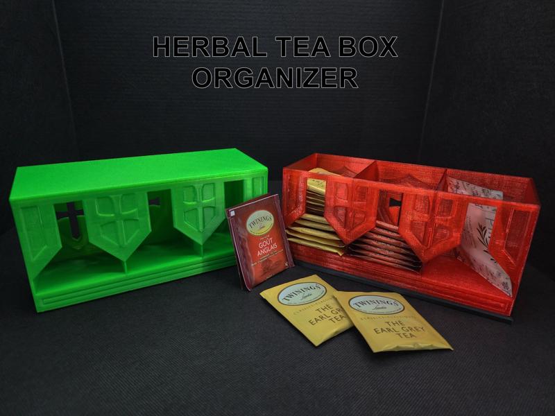 HERBAL TEA BOX ORGANIZER