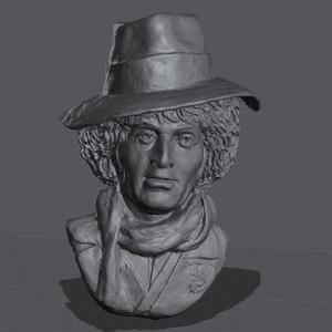 Doctor wearing a hat and scarf