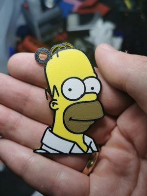 Homer Face Color Keychain - Poor Man's MMU's