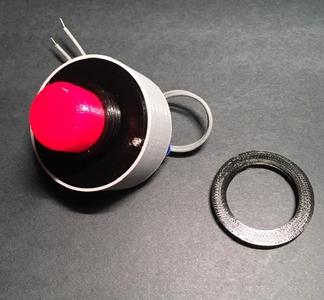 Mostly 3D Printed Push Button