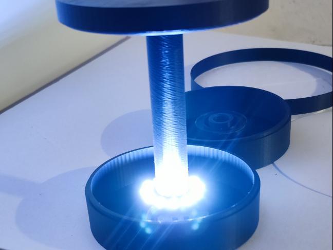 Standing Lithophane, 131mm Inner Diameter