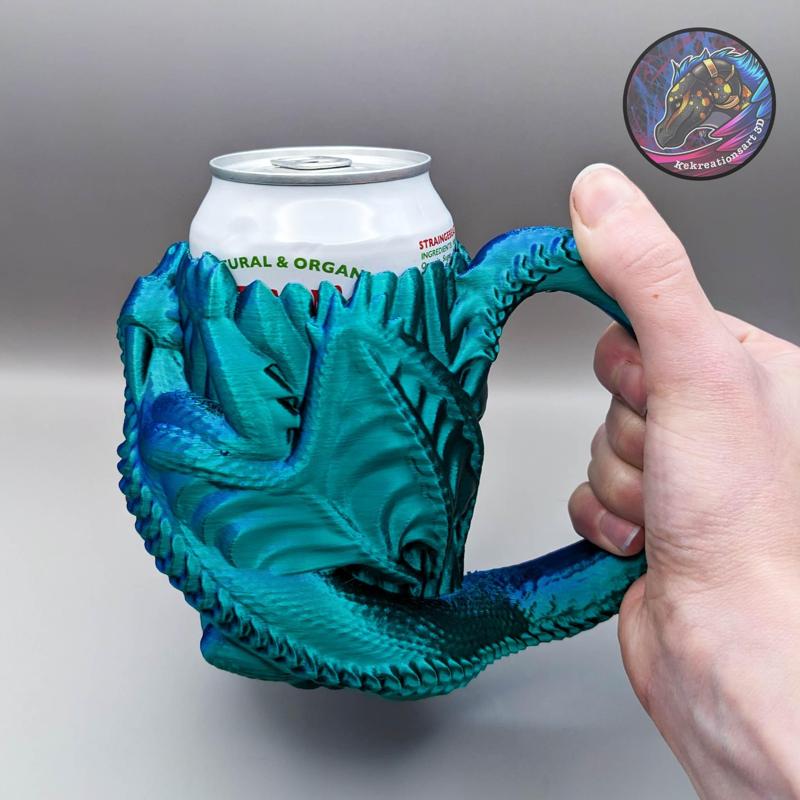 Dragon Can Holder, 12oz Can Holder