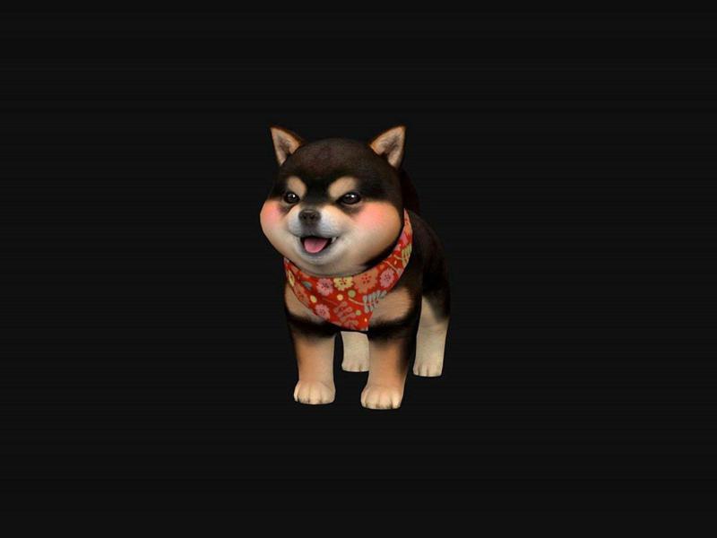 Dog 3D free
