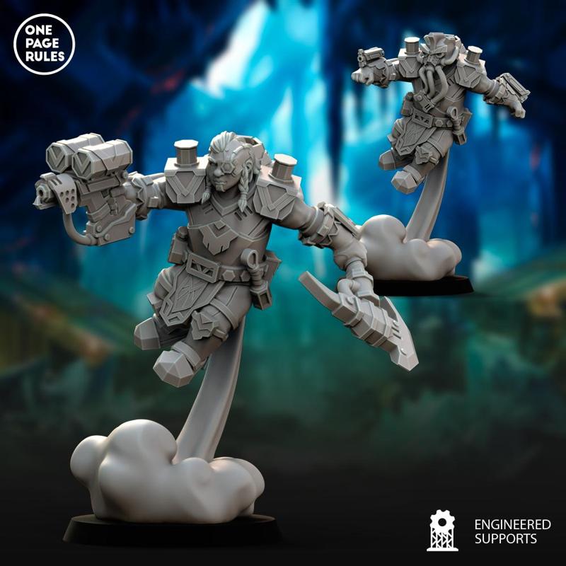 Dwarf Champion (Jetpack) - Dwarf Guilds