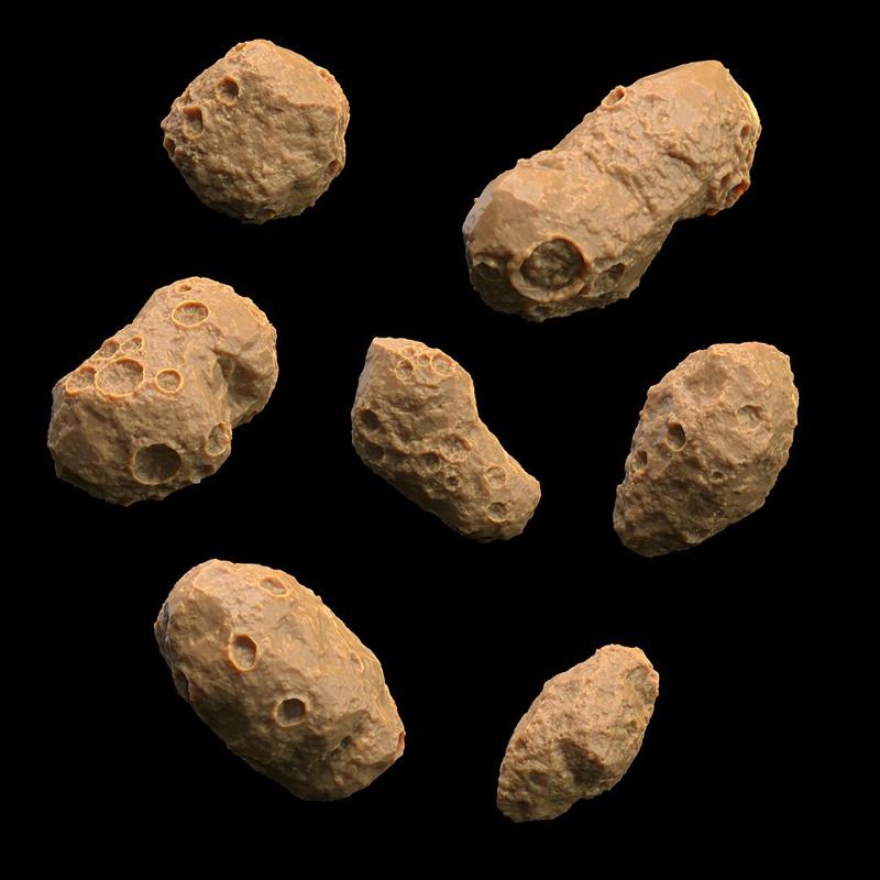 Astroids Scatter Terrain | PRESUPPORTED | Journey Through the Astral Sea