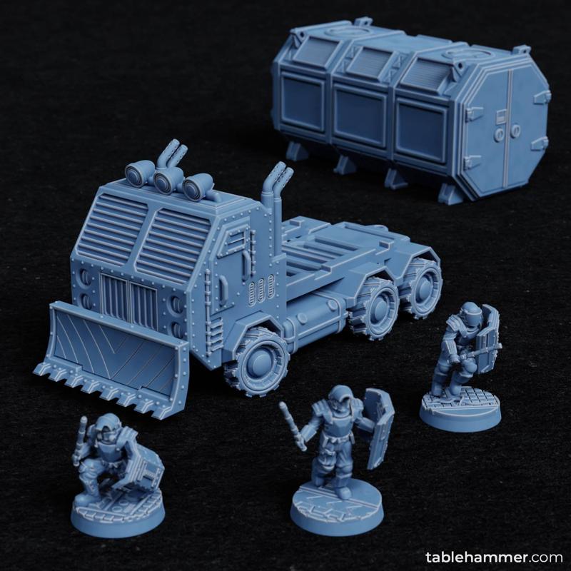 Atlas Unit builder - human heavy transport