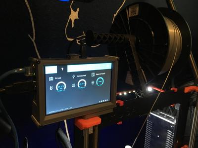 5" touch screen Prusa MK3S mount