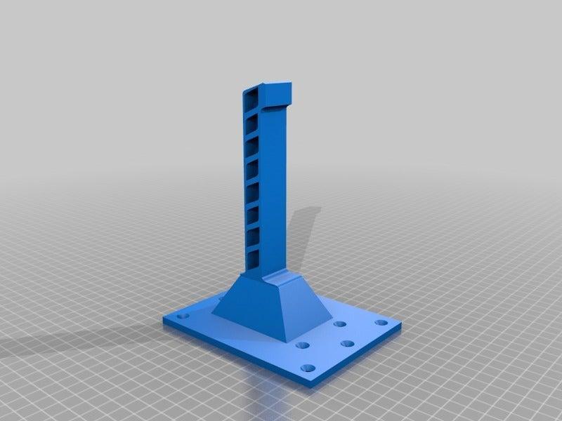 Wall mounted spool holder