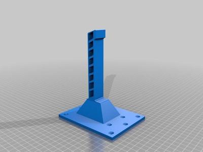 Wall mounted spool holder