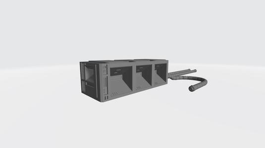 Starwars Legion - Power Generator, Small Monitoring station and Radar tower