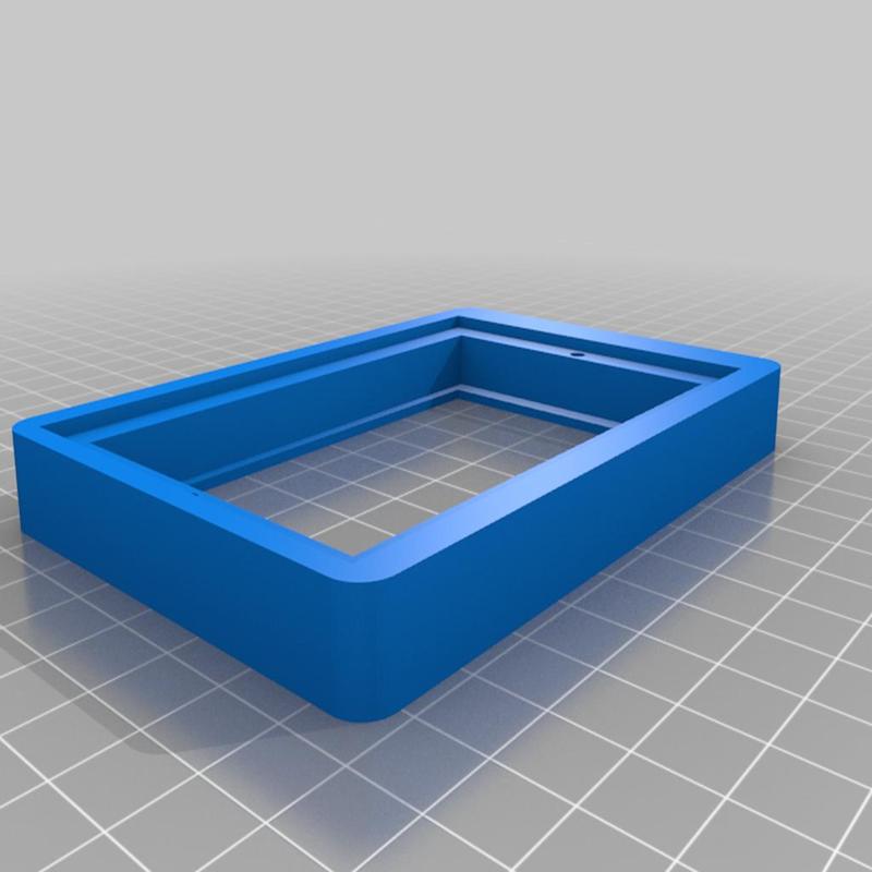Basic 3.5" Raspberry Pi LCD Bezel & Back Plate w/Pi4 plate